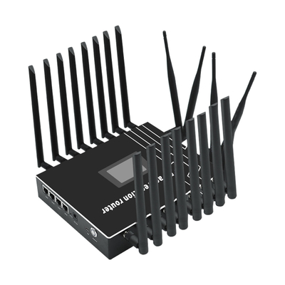 Hochgeschwindigkeits-Router 5G Bonnding mit 4 SIM Broadcast Live/Schirm
