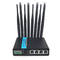 Langlebiger 880-MHz-Industrial-Ethernet-Router mit DIN-Schiene in schwarzer Farbe