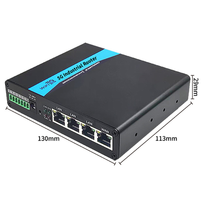 1000 Mbps 5G-Industrielle Router 0,58 kg Drahtlose Sicherheit WPA2/WPA3